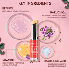 VELAMO ADVANCED Ingredientes Clave: retinol, bakuchiol, péptidos para hidratación.