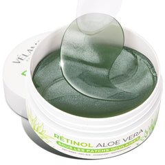 VELAMO ADVANCED parches ojos aloe-retinol para ojeras más brillantes.