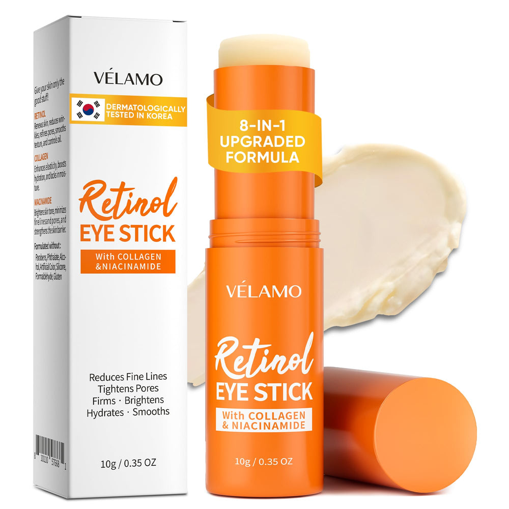 VELAMO ADVANCED stylo yeux retinol emballage élégant pour déplacement