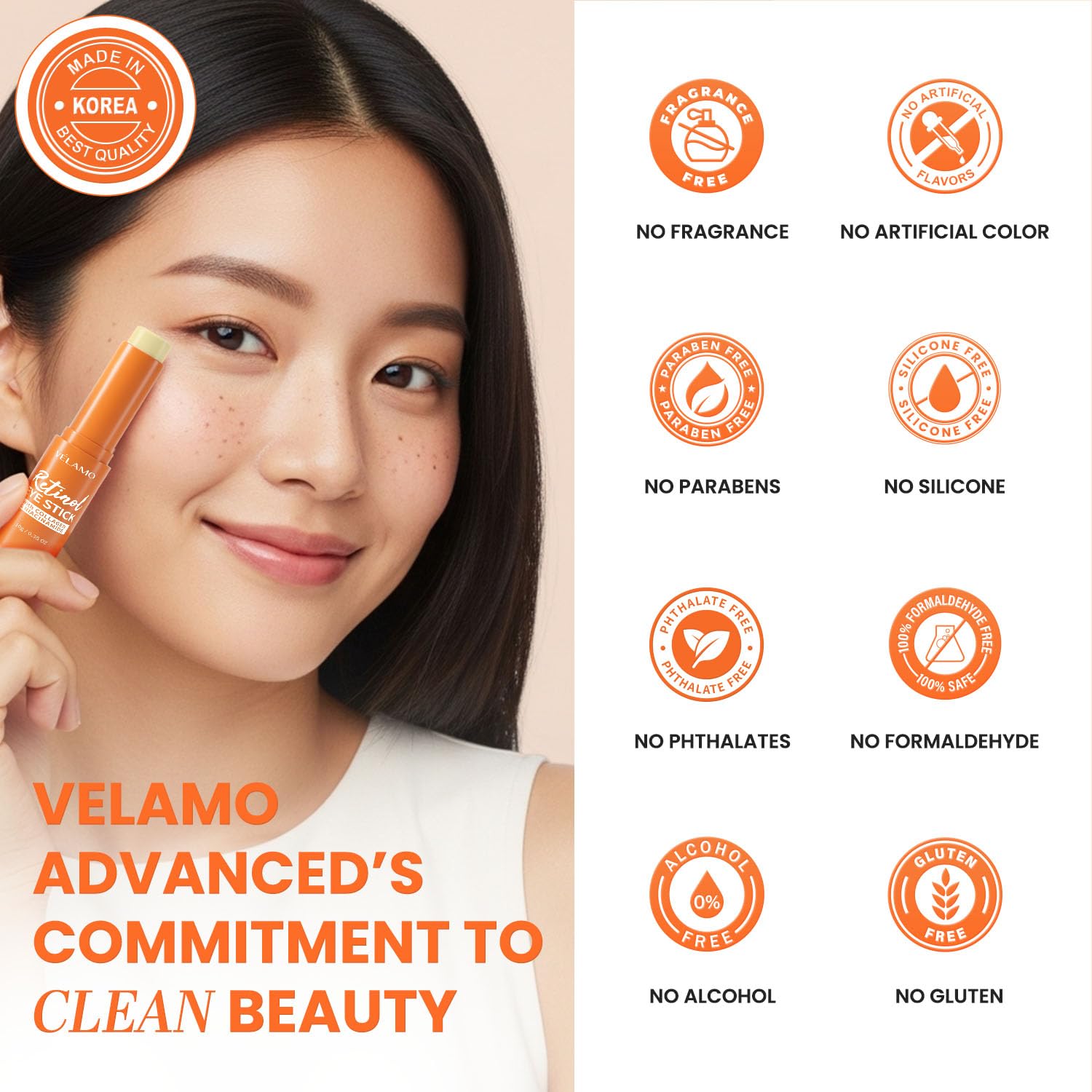 VELAMO ADVANCED stylo yeux retinol poches sous les yeux