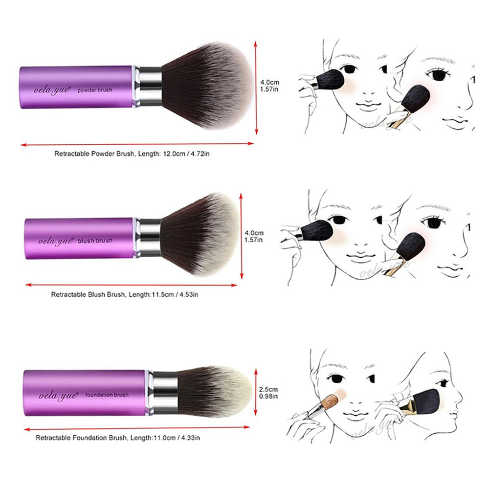 Vela.Yue ideal para retoques precisos en cualquier rutina de belleza.
