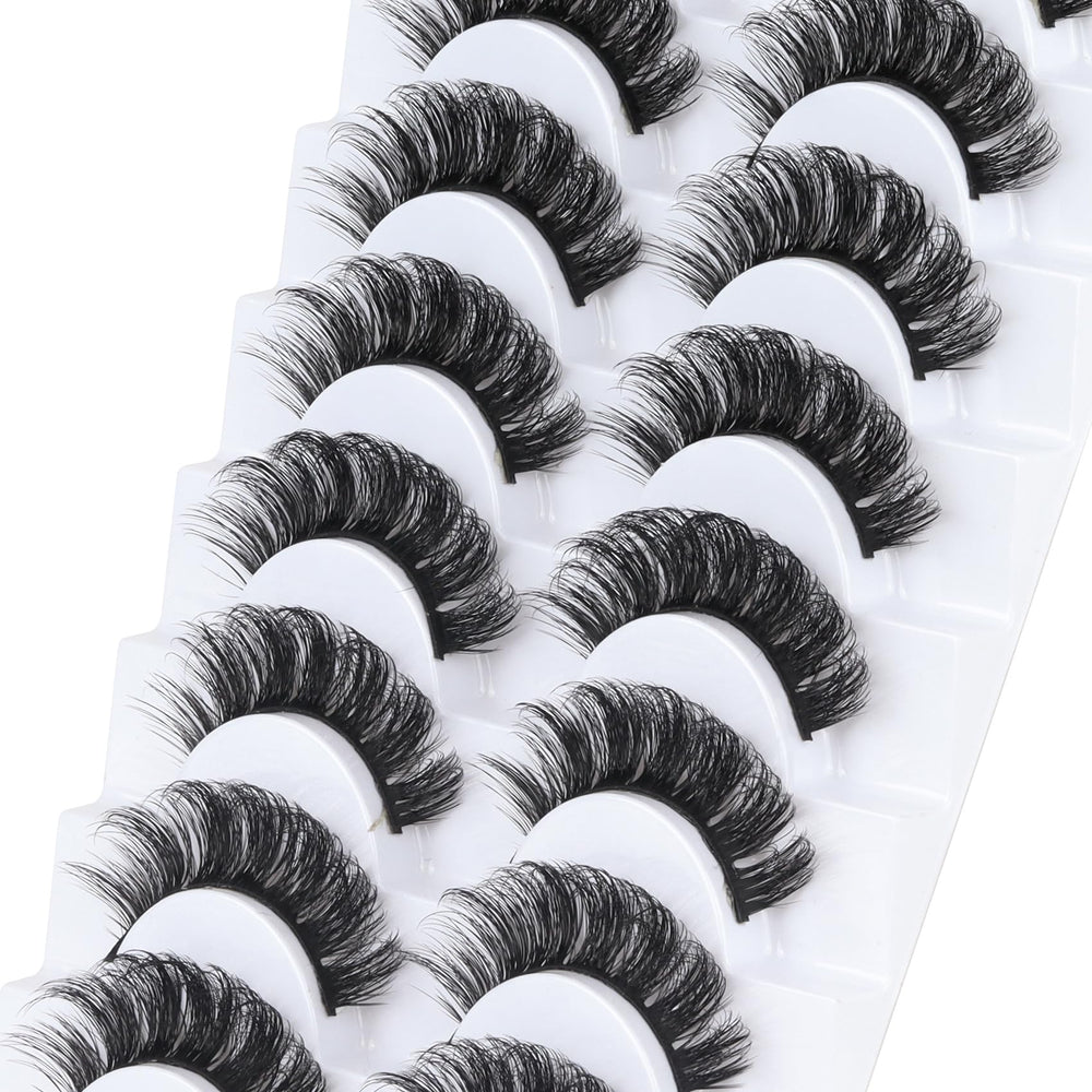 Guía rápida de aplicación para las pestañas rusas D Curl de Veleasha.