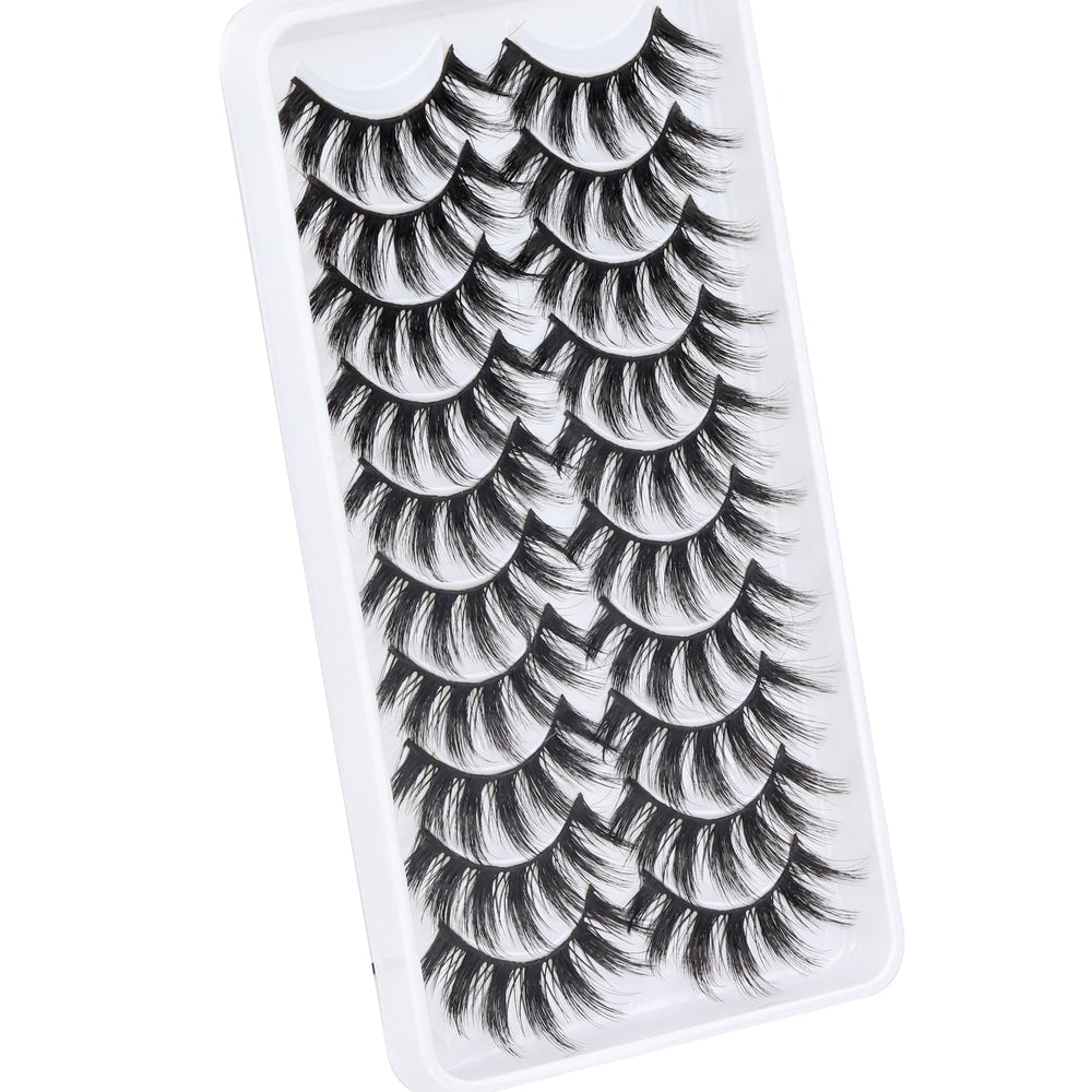 Pestañas Veleasha para maquillaje diario cómodo y ligero