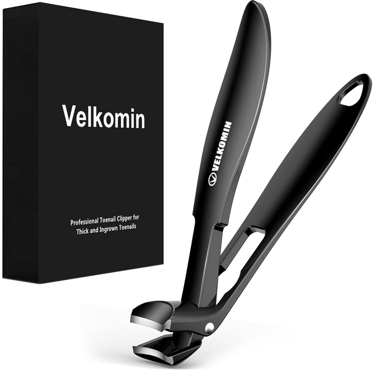 Velkomin cortauñas para mayores con mango largo, control y comodidad.