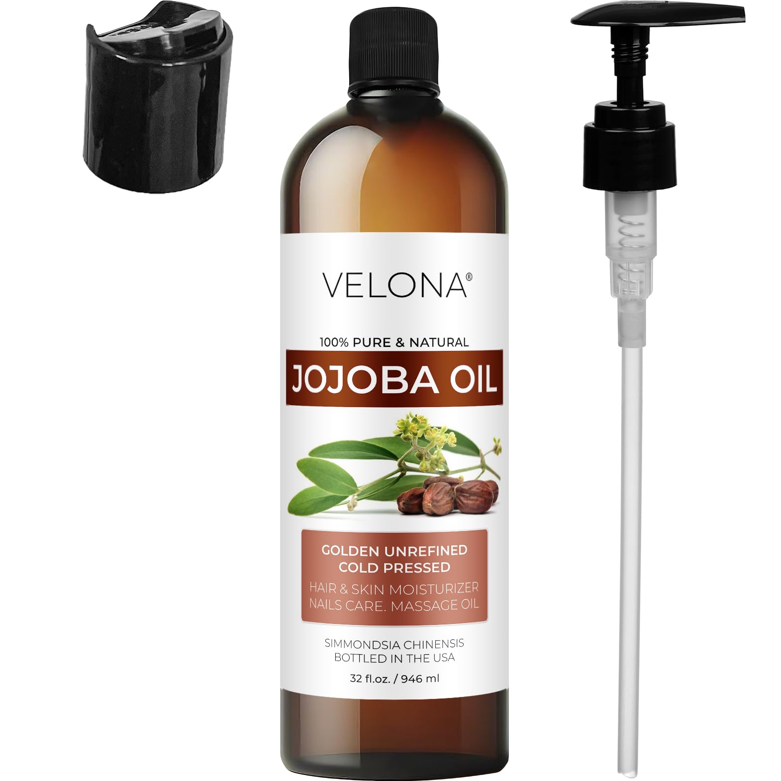 Velona Aceite de Jojoba para rituales de aromaterapia y relajación.