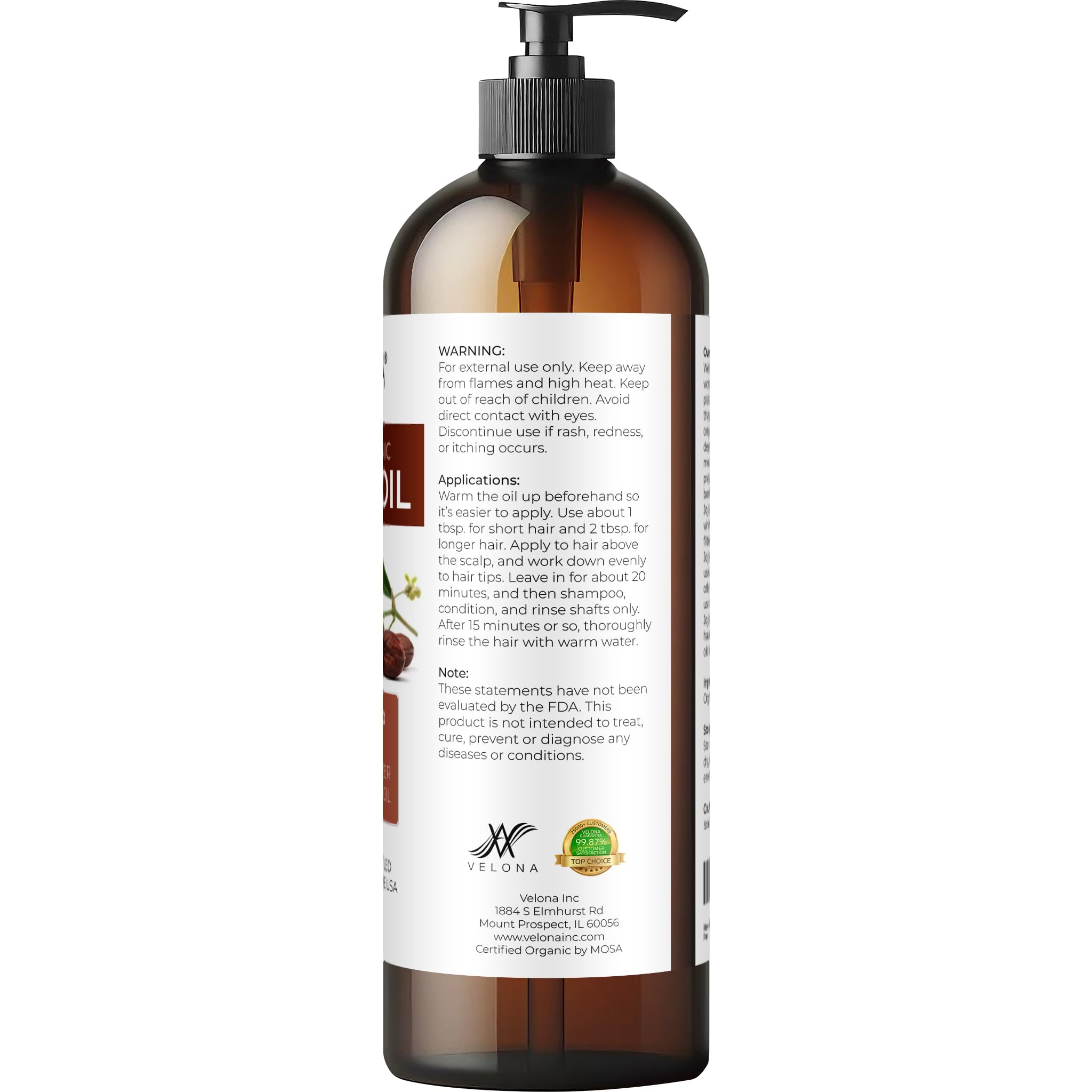 Cuidado del cabello con Velona: brillo y suavidad visibles.