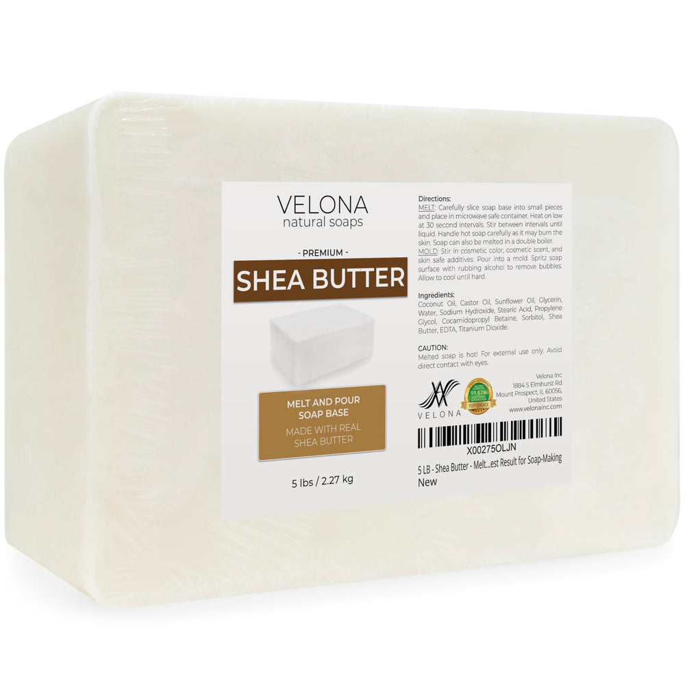 Velona: base hidratante para jabones nutritivos con manteca de karité.