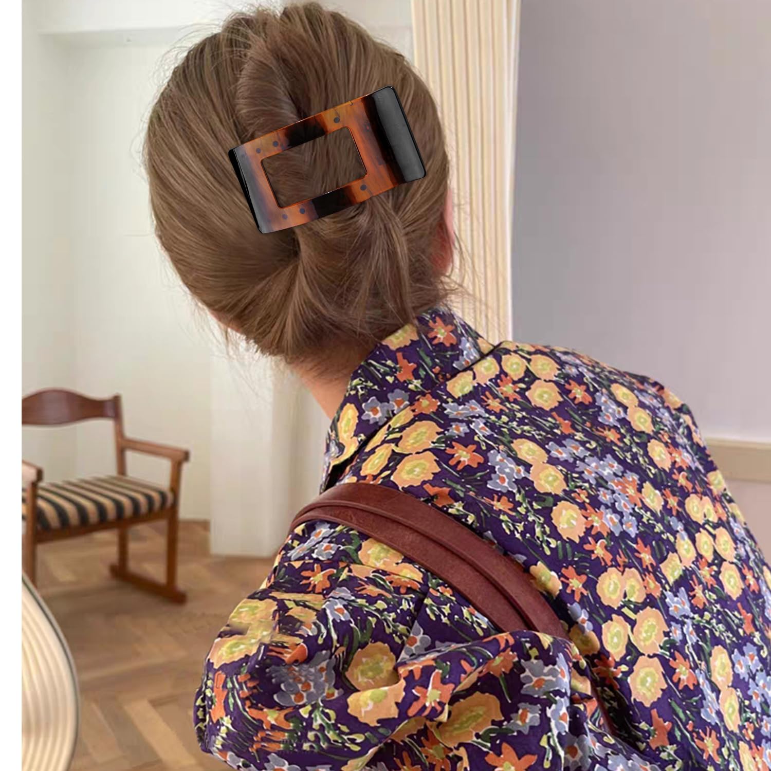 VELSCRUN pinza tamaño 3-3 pulgadas, ideal para cabello largo.