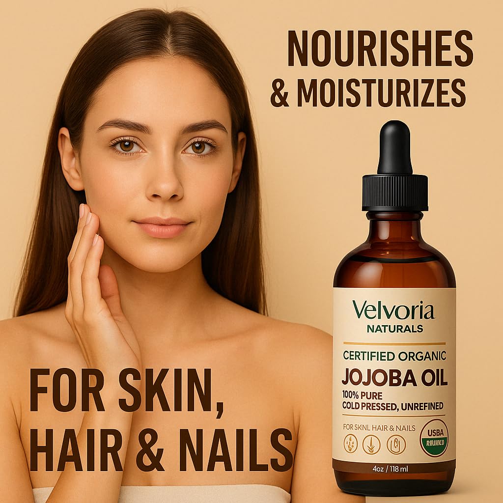 Etiqueta USDA Organic de Velvoria Naturals para confianza del consumidor