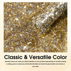 VENALISA Esmalte gel aplica cremosa con brocha gruesa