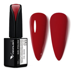 VENALISA Esmalte gel rojo brillante para color intenso y duradero