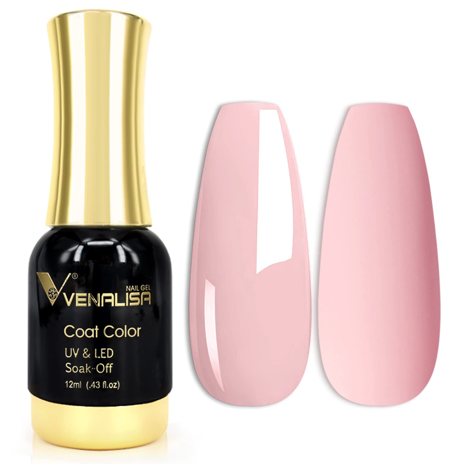 VENALISA frasco dorado detalle: lujo para manicura en casa