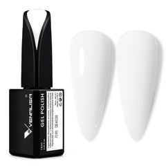 VENALISA gel uñas blanco puro para aplicación suave y duradera.