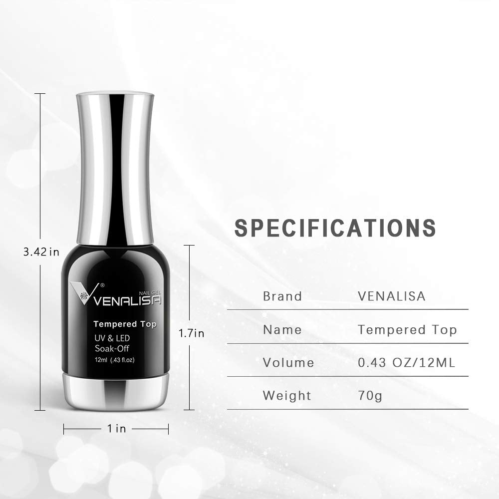 VENALISA Apto para uñas de gel ultravioleta y uñas naturales.