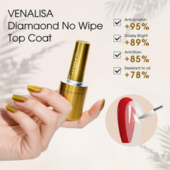 Textura brillante de Venalisa en gel para uñas