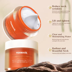 Venrock Crema Cuello Centella Nutritiva, aporta nutrición suave para piel sensible y calmada.