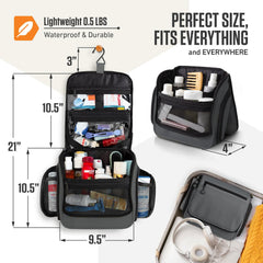VENTURE 4TH bolsa con 18 compartimentos organiza higiene y maquillaje de forma ordenada