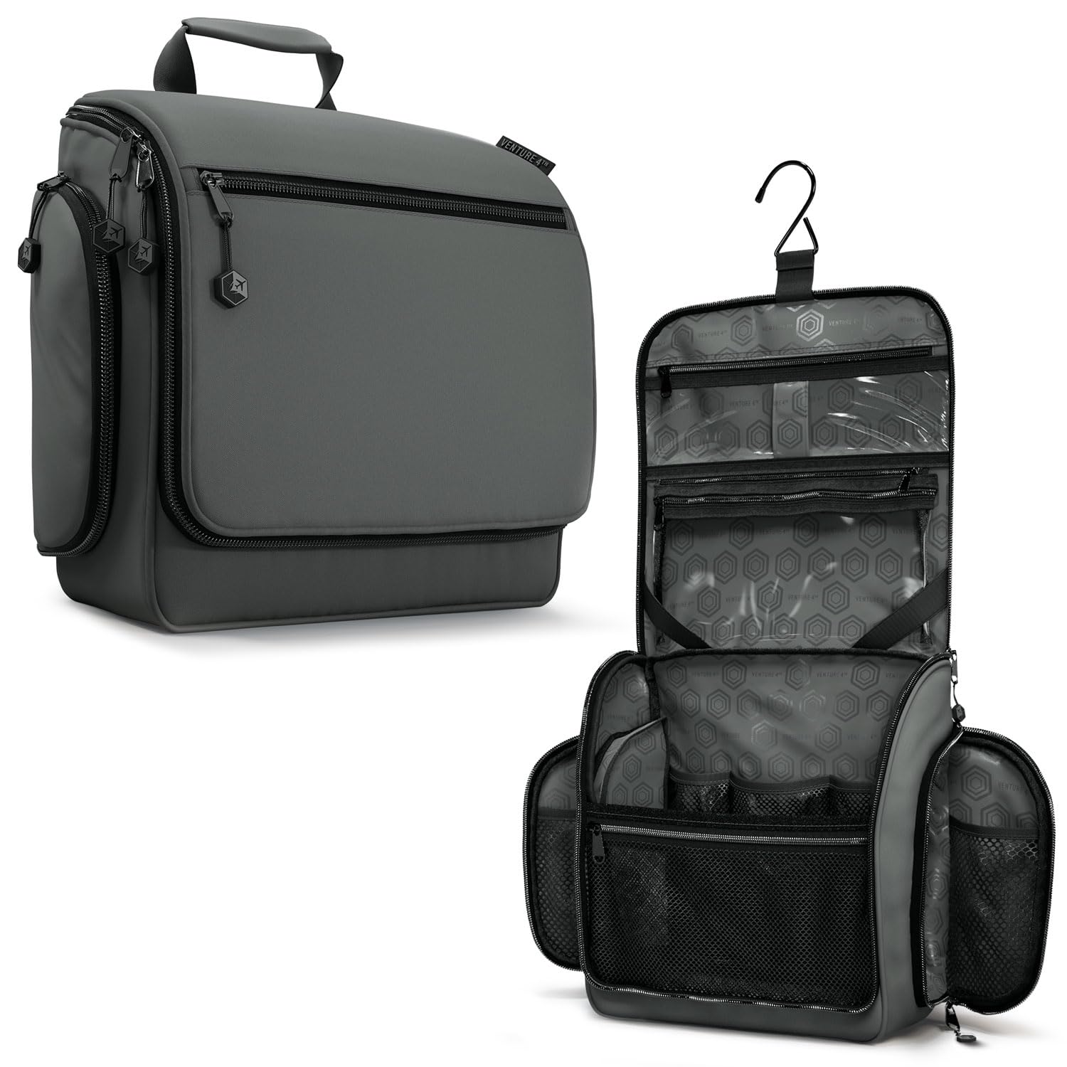 VENTURE 4TH bolsa de aseo colgante para acceso rápido en hoteles