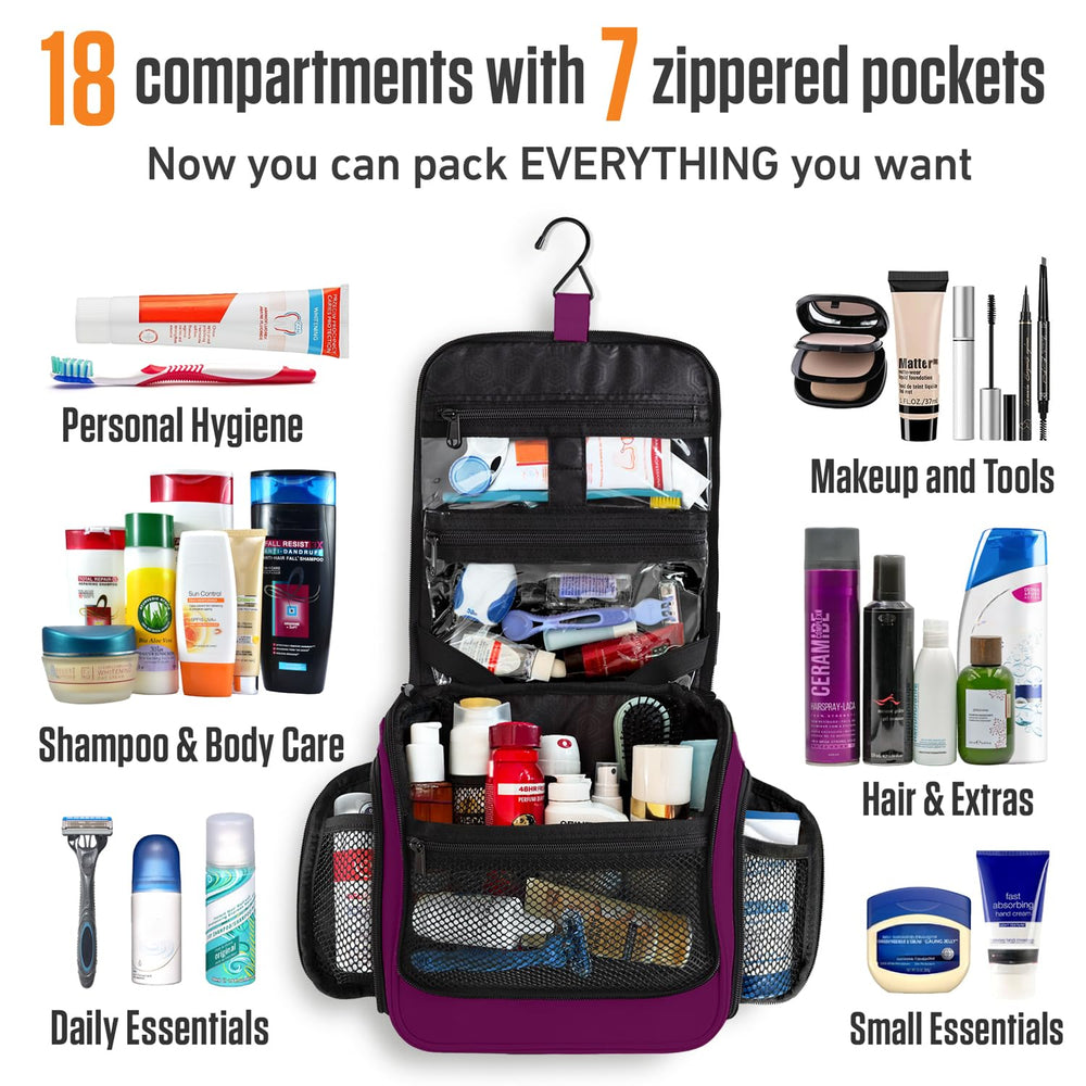 VENTURE 4TH bolsa transparente TSA removible, agiliza controles