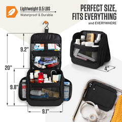 VENTURE 4TH bolsa de aseo con 18 compartimentos para ordenar productos