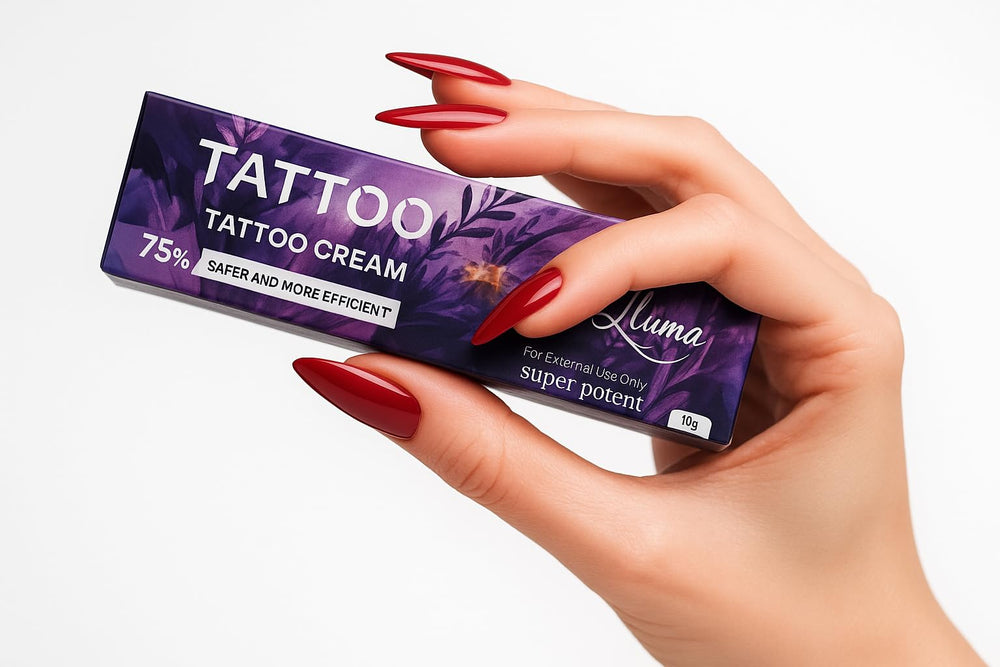 Venus Cosmetics crema luna tatuaje, aplicación suave para depilación y cejas