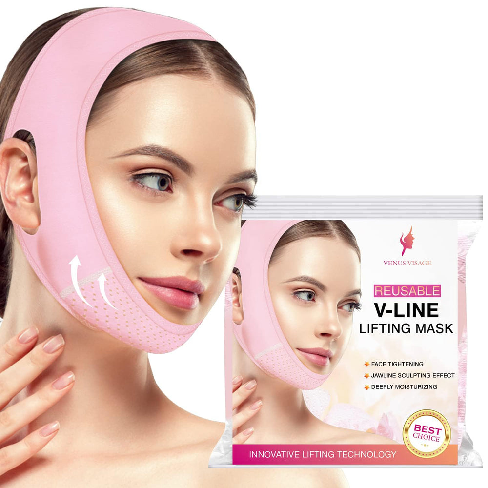 Venus Visage banda elevacion linea mandibula para dormir, comodidad suave