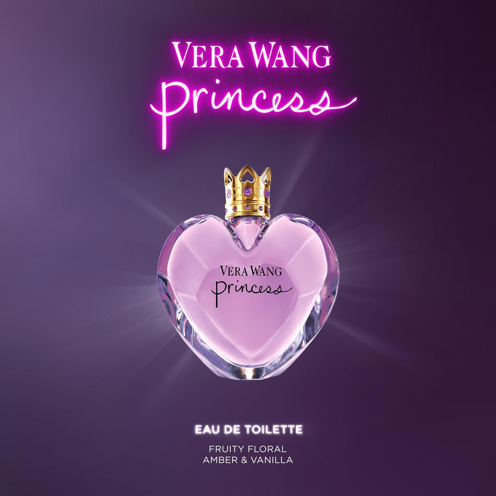 Atomizador de Vera Wang Princess para una aplicación fácil y fresca.
