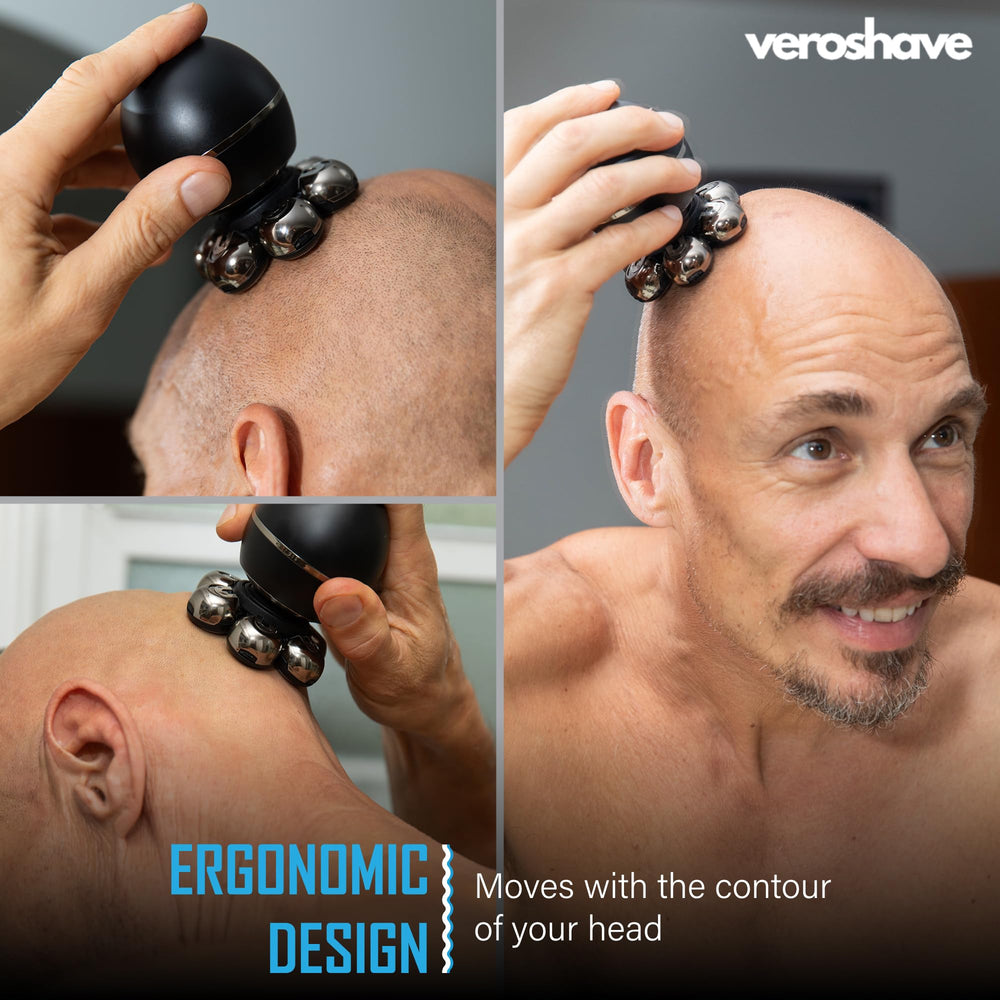 Veroshave afeitado liso de cabeza con acabado profesional