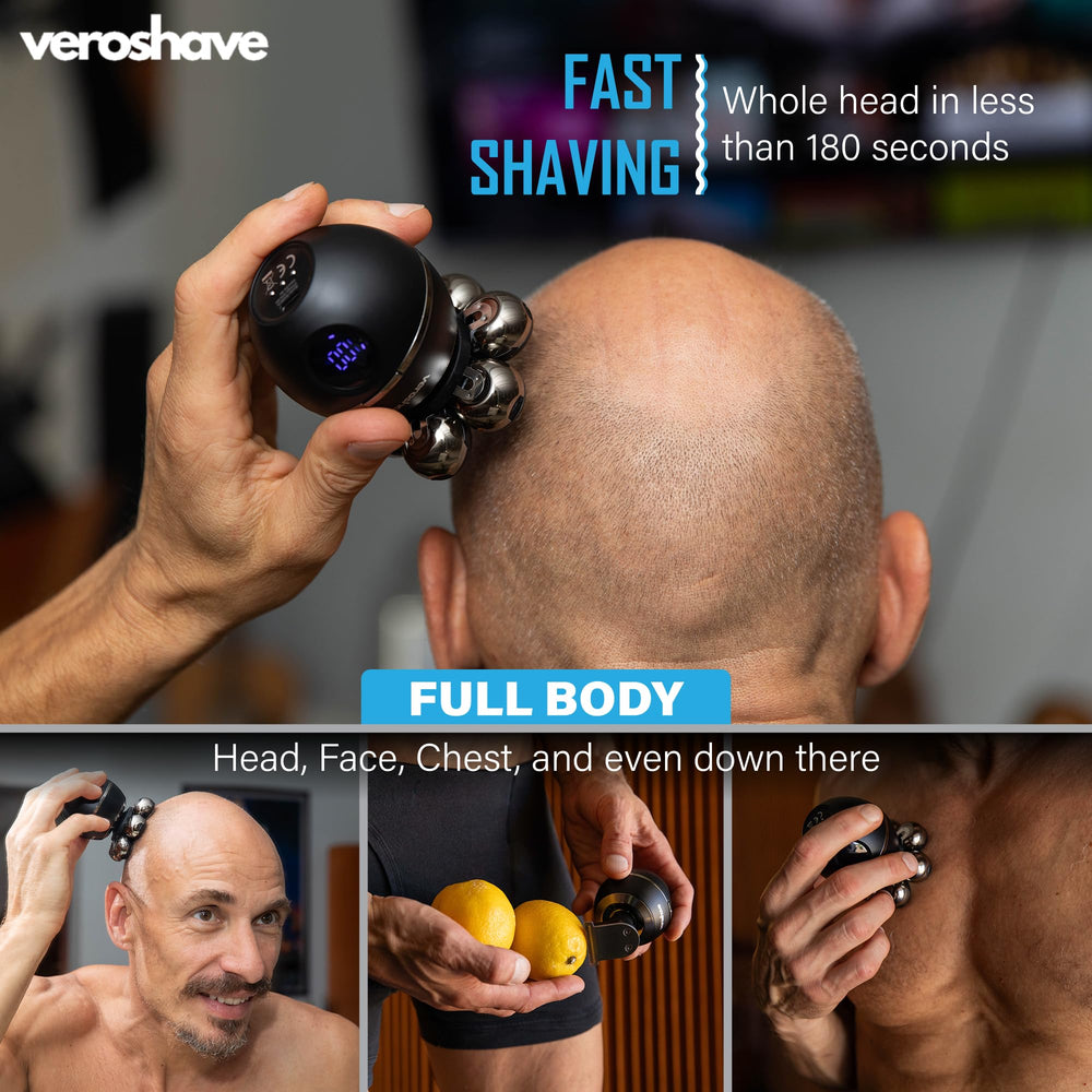 Veroshave limpieza rápida en 20 segundos tras cada uso