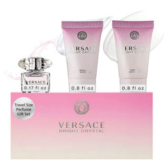 Versace Bright Crystal EDT splash 5ml bottle, portable fragrance for daily carry
