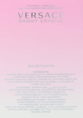 Versace Bright Crystal, envase distintivo, packaging atractivo para regalo o uso diario