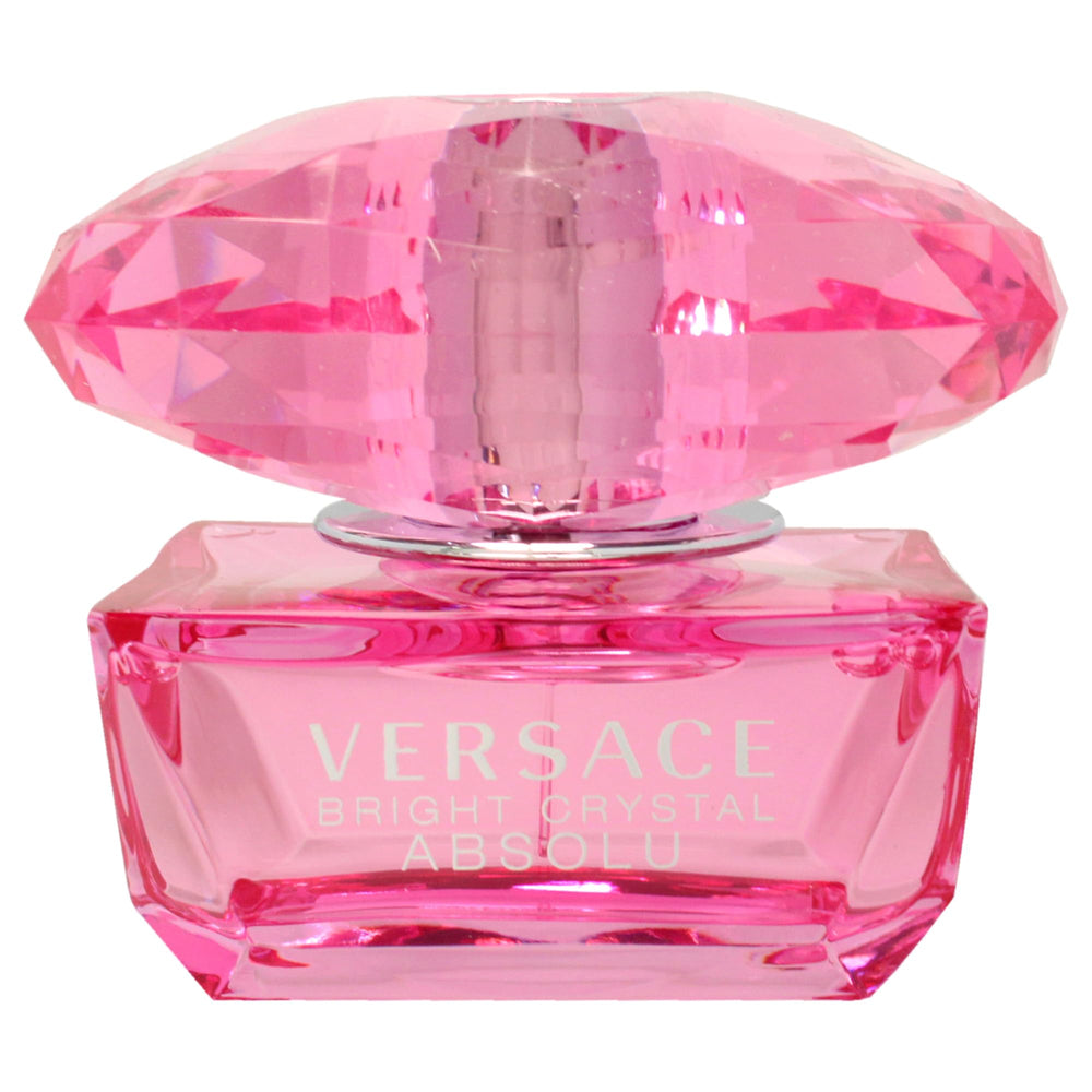 Versace Brillo Cristal Absolu, tapa dorada que añade lujo y durabilidad.