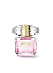 Versace Cristal Brillante: botella elegante con aroma fresco y floral para ocasiones especiales