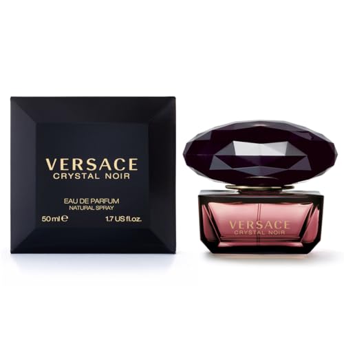 Versace Crystal Noir, empaque de caja elegante para regalo y evento nocturno.