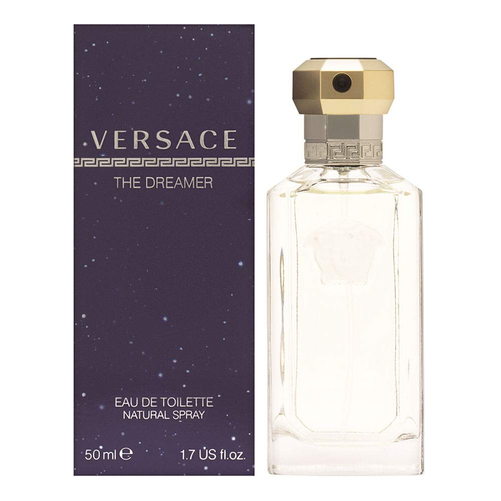 Versace El Soñador frasco minimalista con aroma sofisticado para uso diario o nocturno