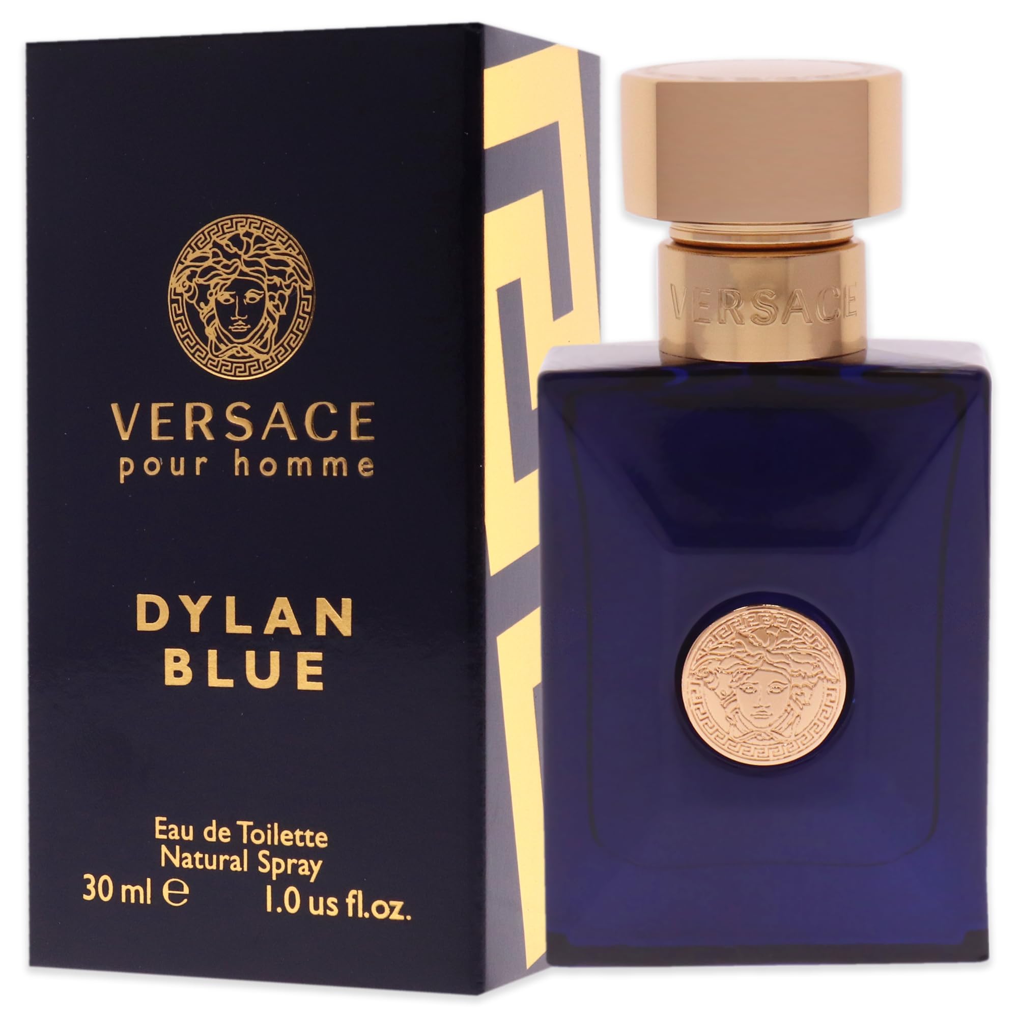 notas olfativas de versace dylan blue, ideal para crear una presencia distintiva.