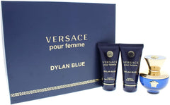 Versace Dylan Blue, caja de regalo elegante para ocasión especial.