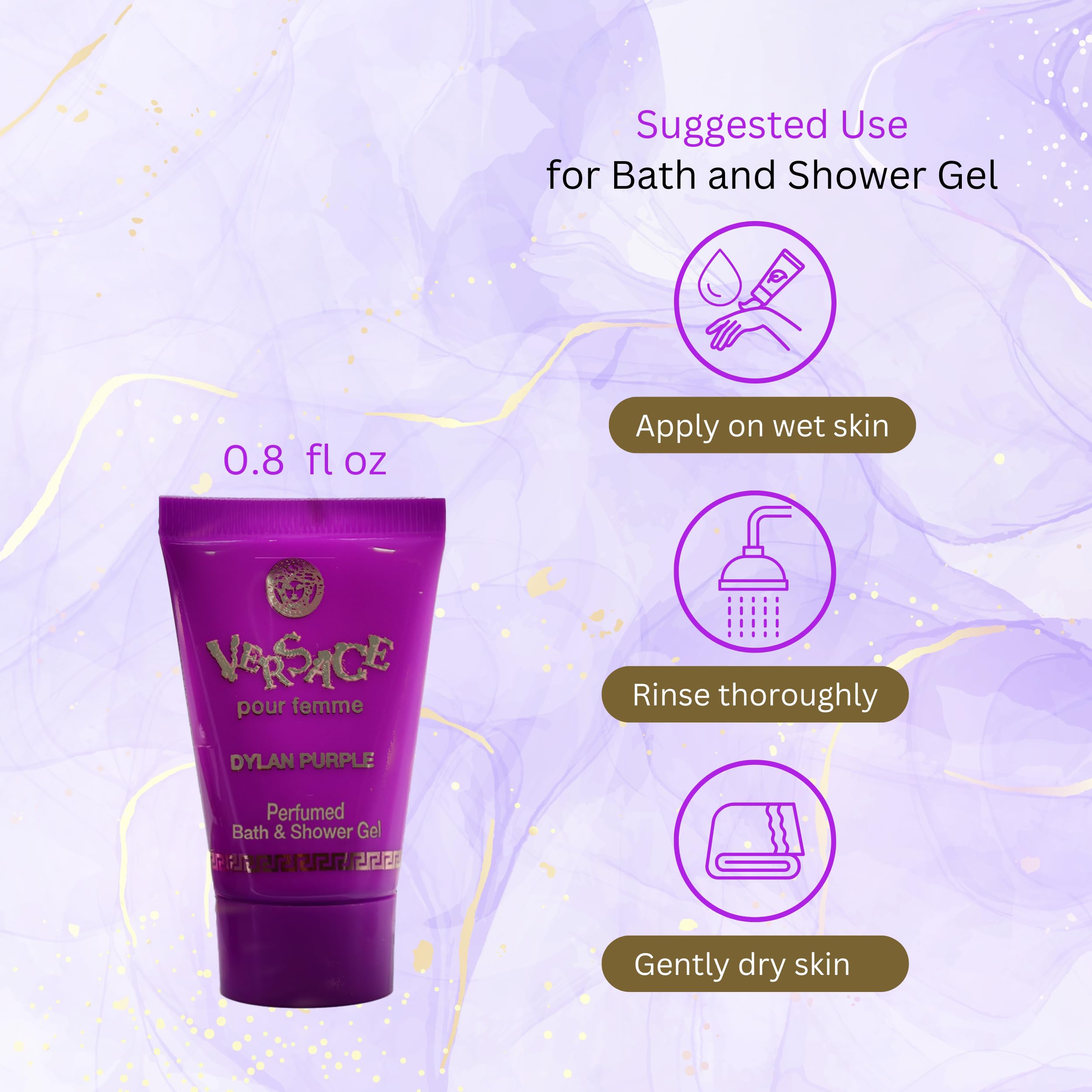 Versace Dylan Purple: notas primarias de pera y bergamota.