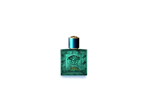 Versace Eros EDP, detalle de embalaje, aspecto premium para regalo elegante.