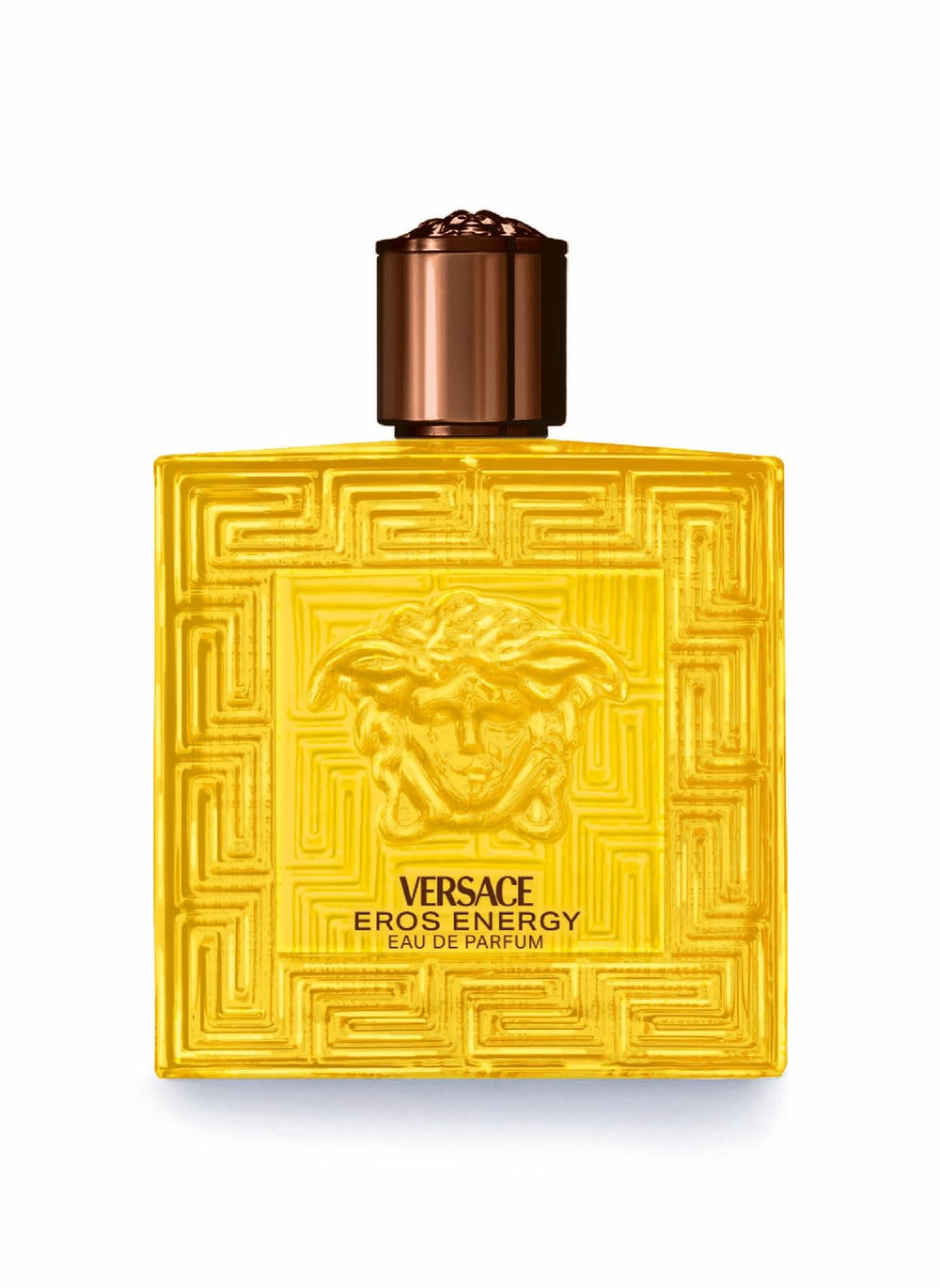 Versace Eros Energy para Hombres, frasco vertido, aroma diario y duradero.