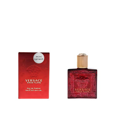 Versace Eros Flame mini frasco elegante para uso diario y ocasiones casuales.