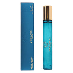 Versace Eros para hombres, botella frontal, aroma audaz para uso diario y momentos especiales.