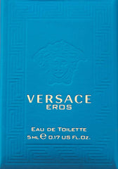 Versace Eros mini EDT - presenta un aroma distinguido para momentos sociales.