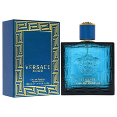 Versace Eros para hombre, caja de empaque, presentación de lujo para regalo.