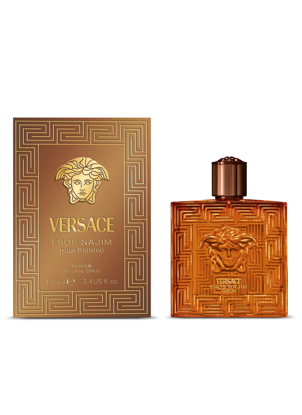 Versace Eros Najim notas principales crean presencia cálida para uso nocturno