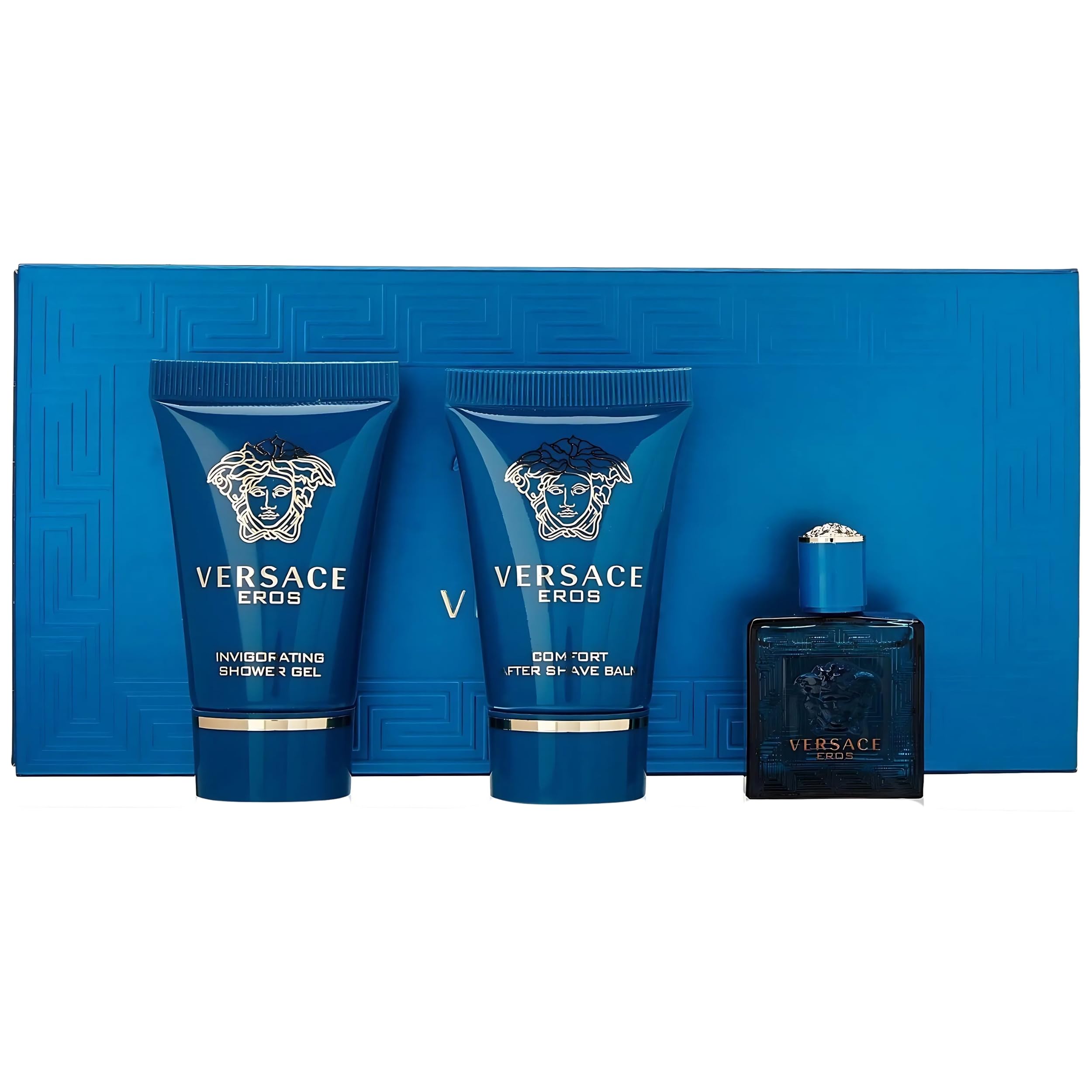 Presentación en caja regalo Versace Eros, ideal para regalo.