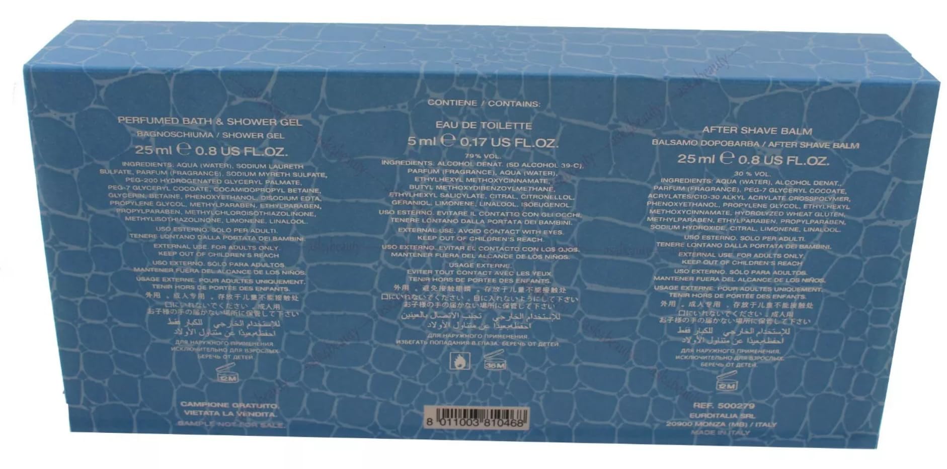 Versace Man Eau Fraiche: notas aromáticas en formato compacto para viajar.