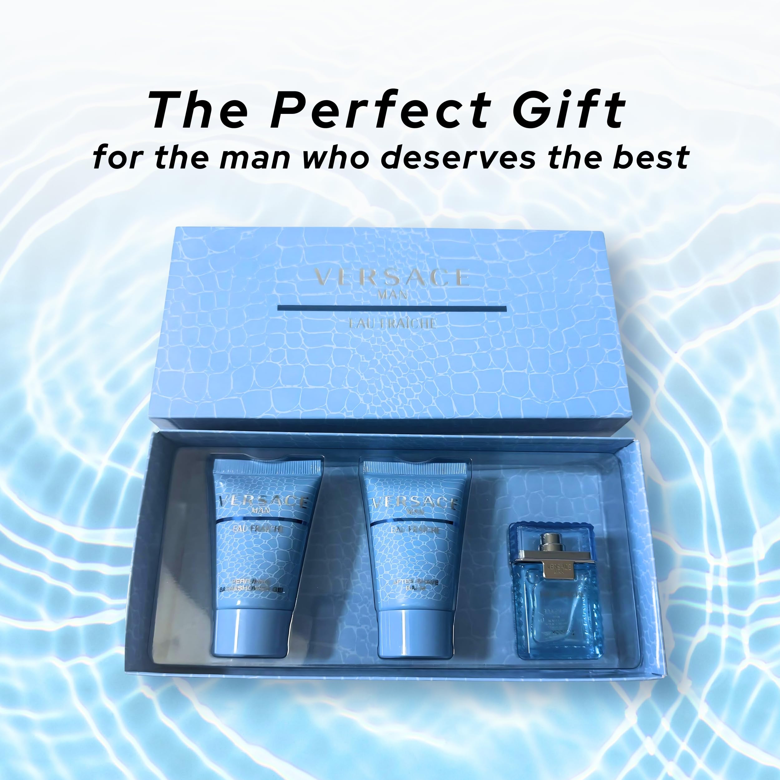 Versace Man Eau Fraiche: gel de ducha mini, ideal para viajes cortos.