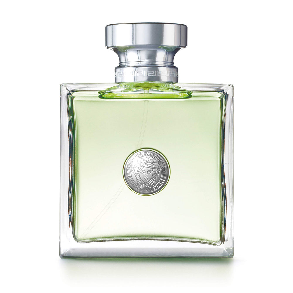 Versace Versense, empaque verde, fragancia fresca para momentos mediterráneos