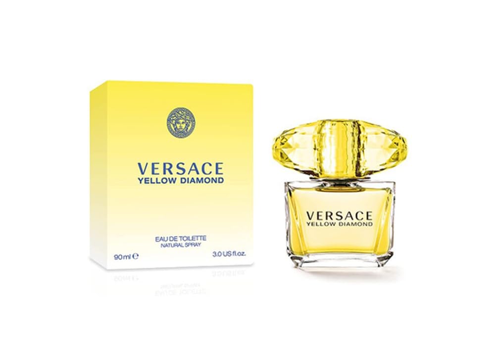 Versace Yellow Diamond: frasco brillante para un look elegante